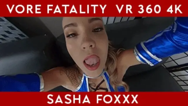 Poster: Sasha Foxxx - Vore Fatality - VR 360 4K - Bratty Foot Girls Poster: Sasha Foxxx - Vore Fatality - VR 360 4K - Bratty Foot Girls