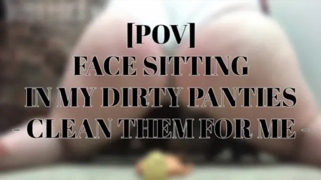 Poster: BBW Giantess Dirty Panty Facesitting POV - BustySeaWitch Poster: BBW Giantess Dirty Panty Facesitting POV - BustySeaWitch